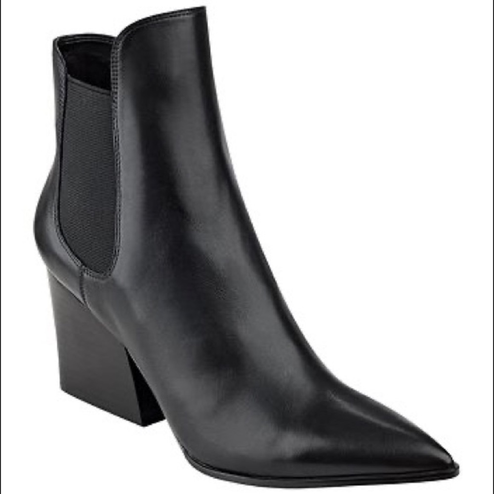 Kendall + Kylie Finley Pointed Toe Block Heel Booties